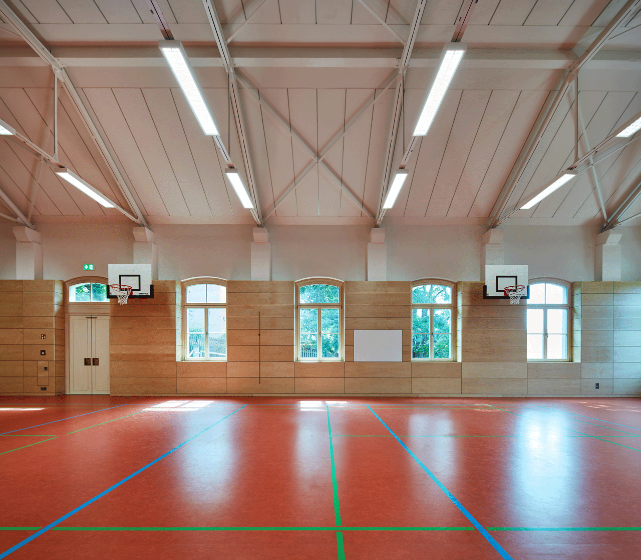 Innenansicht Sporthalle